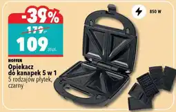 Biedronka Opiekacz do kanapek 5 w 1 oferta