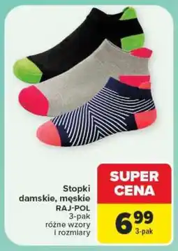 Carrefour Stopki damskie, męskie RAJ-POL oferta