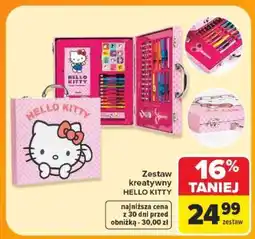 Carrefour Zestaw kreatywny HELLO KITTY oferta