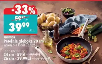 Patelnia głęboka 20 cm