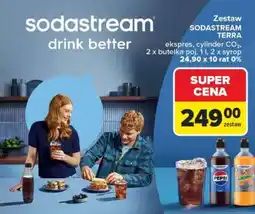 Carrefour Zestaw SODASTREAM TERRA oferta