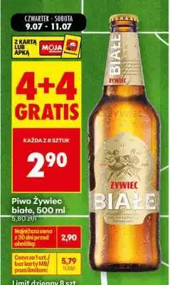Biedronka Piwo Żywiec białe 500 ml oferta