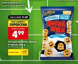 Biedronka Chrupki Monster Munch Original, 100 g oferta