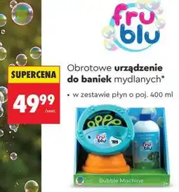 Biedronka Obrotowe urządzenie do baniek mydlanych oferta
