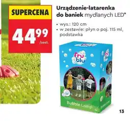 Biedronka Urządzenie-latarenka do baniek mydlanych LED oferta