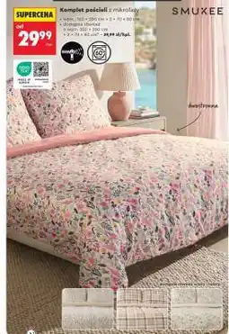 Biedronka Komplet pościeli z mikrofazy oferta
