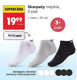 Biedronka Skarpety męskie, 3-pak oferta