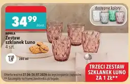 Biedronka Zestaw szklanek Luno oferta