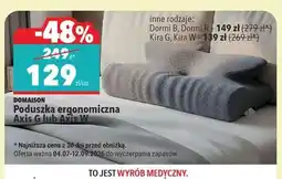Biedronka Poduszka ergonomiczna Axis G lub Axis W oferta
