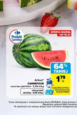 Carrefour Arbuz CARREFOUR oferta