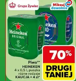 Carrefour Piwo Heineken oferta