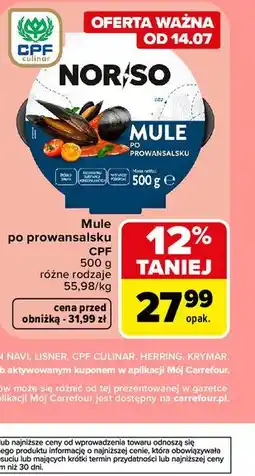 Carrefour Mule po prowansalsku CPF oferta