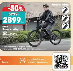 Biedronka BIKFUN Rower elektryczny MTB AMAK00051 koła 27,5 oferta