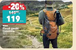 Biedronka WINGS Plecak górski Canastero 30 l, pomarańczowy oferta