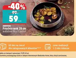 Biedronka Patelnia wok 28 cm Ambition oferta