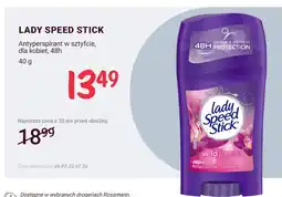 Rossmann Antyperspirant w sztyfcie dla kobiet Lady Speed Stick Wild Freesia oferta
