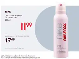 Rossmann Dezodorant w sprayu Nike Chic & Cool oferta