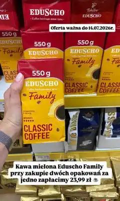 Dino Kawa mielona Eduscho Family Classic Coffee oferta