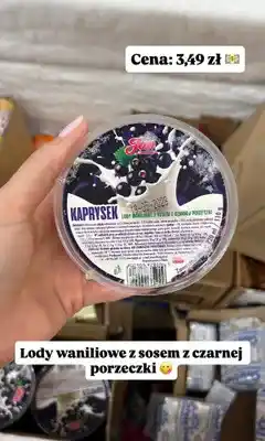 Dino Lody waniliowe z sosem z czarnej porzeczki Jan Kaprysek oferta