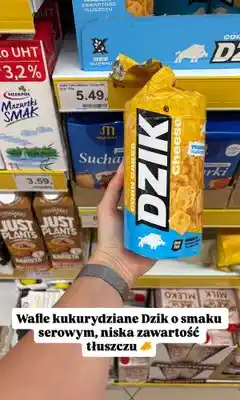 Dino Wafle kukurydziane Dzik Cheese oferta