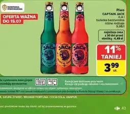 Carrefour Piwo Captain Jack oferta