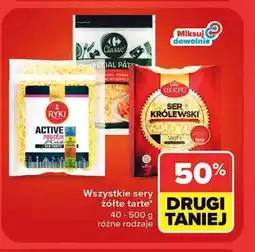 Carrefour Wszystkie sery żółte tarte Ryki, Sierpc, Classic oferta