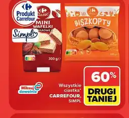 Carrefour Wszystkie ciastka Carrefour, Simpl oferta