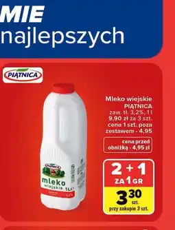 Carrefour Mleko wiejskie PIĄTNICA oferta