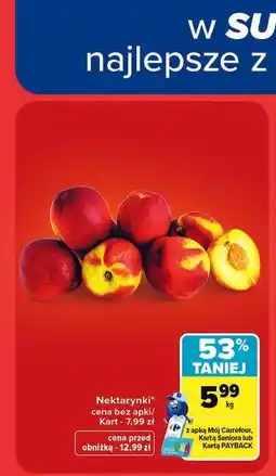 Carrefour Nektarynki oferta