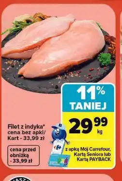 Carrefour Filet z indyka oferta