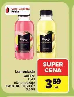 Carrefour Lemoniada Cappy oferta