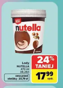 Carrefour Lody Nutella oferta