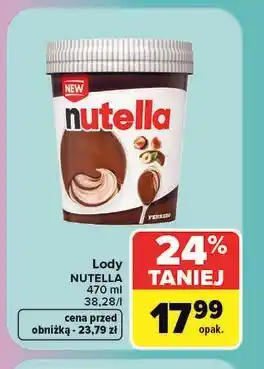 Carrefour Lody Nutella oferta