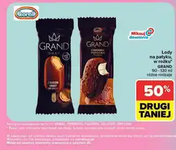 Carrefour Lody na patyku, w rożku Grand oferta