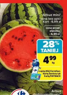 Carrefour Arbuz mini oferta