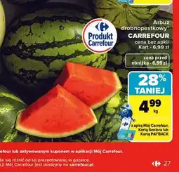 Carrefour Arbuz drobnopestkowy CARREFOUR oferta