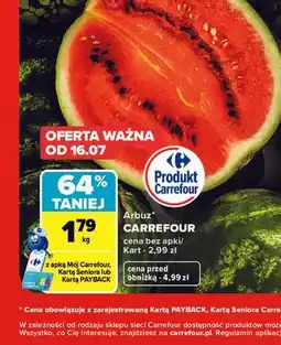 Carrefour Arbuz CARREFOUR oferta