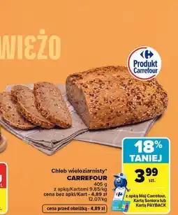 Carrefour Chleb wieloziarnisty Carrefour oferta