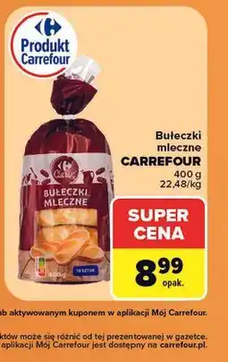 Carrefour Bułeczki mleczne Carrefour oferta
