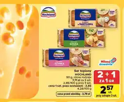 Carrefour Ser topiony Hochland oferta