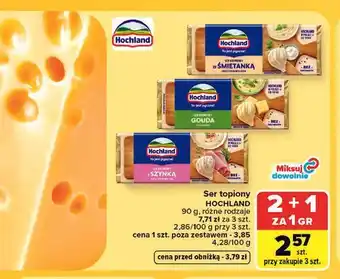 Carrefour Ser topiony Hochland oferta
