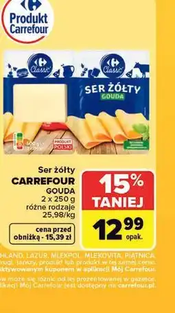 Carrefour Ser żółty Carrefour oferta