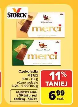 Carrefour Czekoladki MERCI oferta