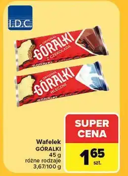 Carrefour Wafelek GÓRALKI oferta