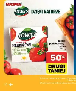 Carrefour Przecier pomidorowy Łowicz oferta