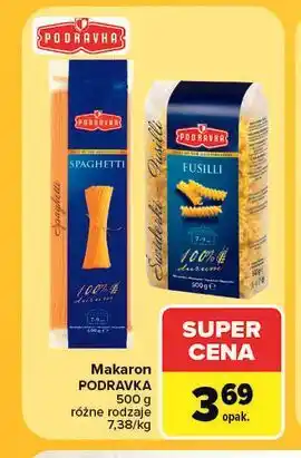Carrefour Makaron Podravka oferta