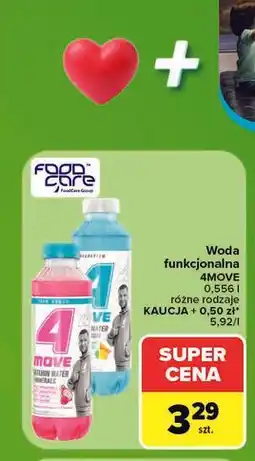 Carrefour Woda funkcjonalna 4MOVE oferta
