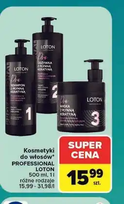 Carrefour Kosmetyki do włosów PROFESSIONAL LOTON oferta