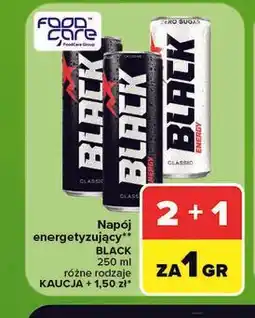 Carrefour Napój energetyzujący BLACK oferta