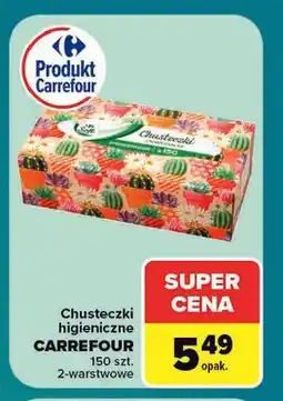 Carrefour Chusteczki higieniczne Carrefour oferta